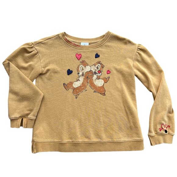 Disney Chip and Dale Friends Forever Pullover Kids Sz 11/12 - Picture 2 of 7